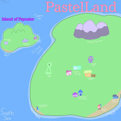 PastelLand Map 2.0 PastelLand Map 2.0